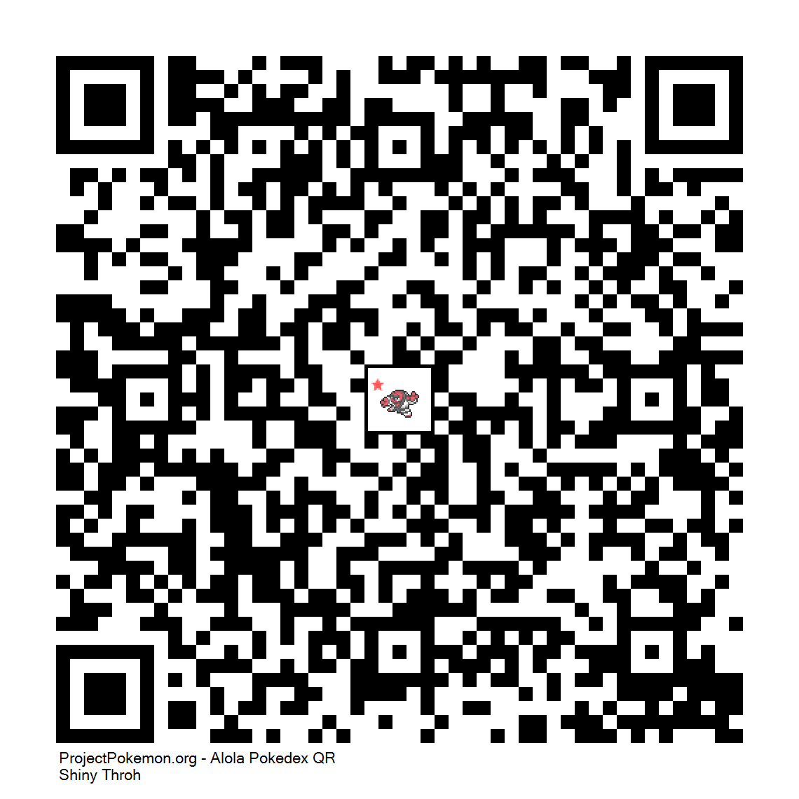 Cdigo QR de Throh variocolor
